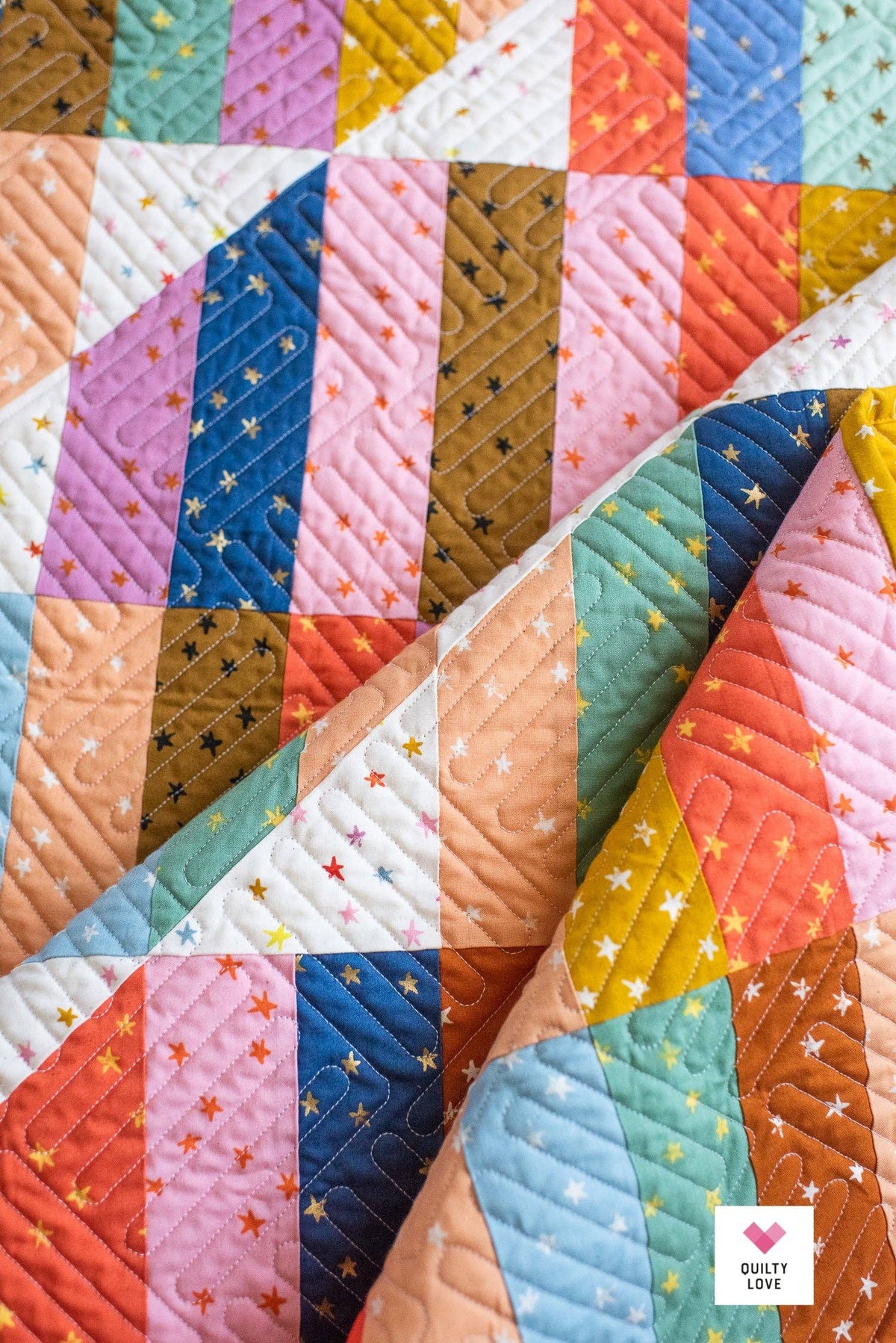 Happy Stripes PAPER pattern