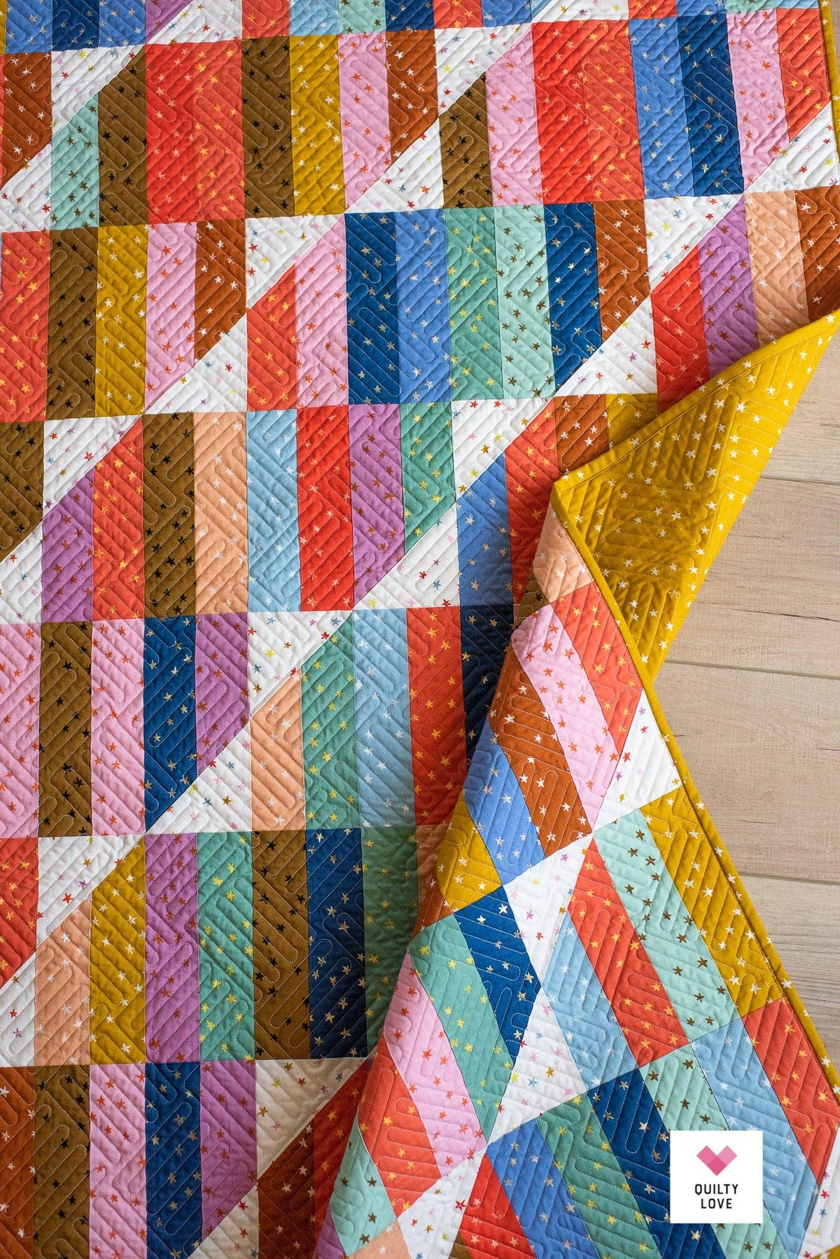 Happy Stripes PAPER pattern