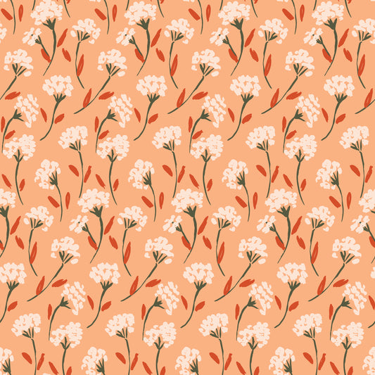 Painted Flower Bunch (Coral)