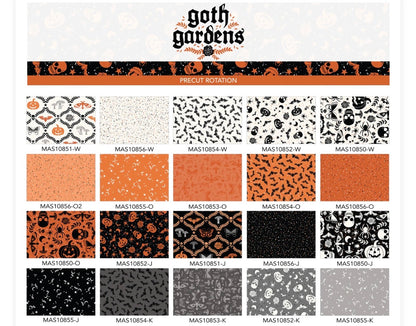 Goth Gardens 2.5in Strip Roll