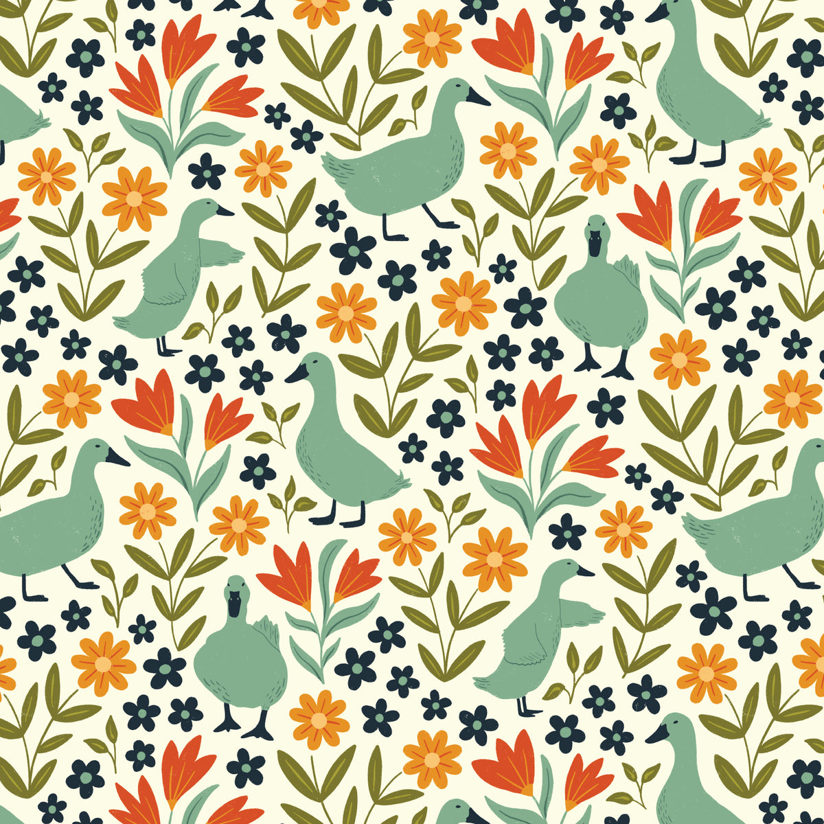 Garden Parade - Cream