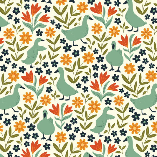Garden Parade - Cream