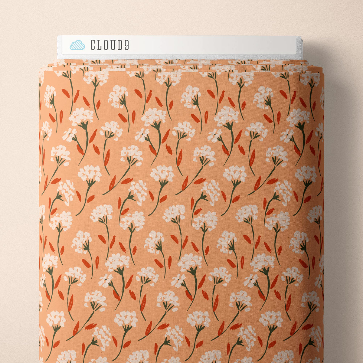 Painted Flower Bunch (Coral)