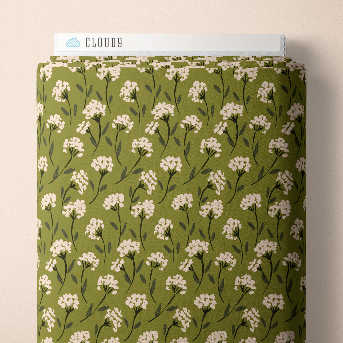 Painted Flower Bunch (Green)
