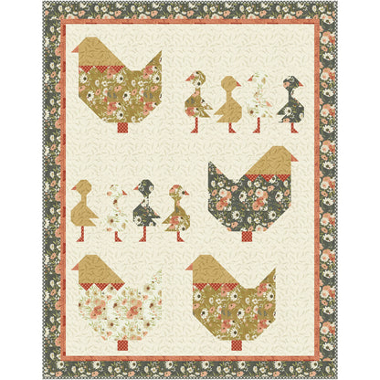Hen Hen Goose Paper Pattern
