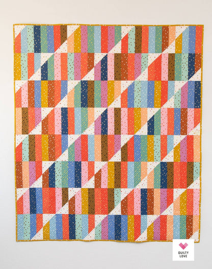 Happy Stripes PAPER pattern